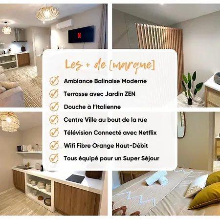 Lägenhet Bali - Espace Zen Au Coeur De La !